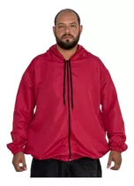 Blusa Corta Vento Plus Size Até G5 Masculino Impermeável 