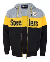 Sudadera Caballero Nfl Pittsburgh Steelers Importada 100% Or