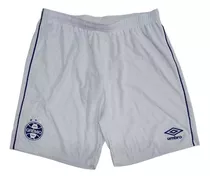 Calção Umbro Jogo Grêmio Of3 2021 Clube Branco Betsul Unimed