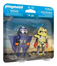 Playmobil Duo Pack X2 Acrobatas Aereos Para Niños Febo