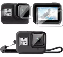 Kit De Accesorios Para Gopro Hero 8 Negro, Funda Protectora 