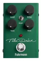 Pedal De Efeito Fuhrmann Tube Drive Td10  Verde