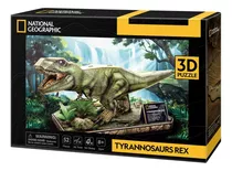 Puzzle 3d Tyrannosaurus Rex National Geographic Wabro