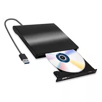 Unidad Externa De Cd/dvd Para Computadora Portátil, Us...