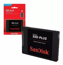 Ssd 480gb Sandisk Plus Sata 3 Iii 2.5  535mb/s Lacrado + Nfe