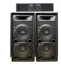 2 Columnas Doble 15 900w/driver1puLG.mas Potencia Moon700w!!