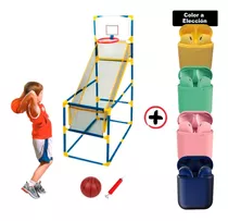 Set De Basketball Con Pelota E Inflador + Auri Inalámbricos