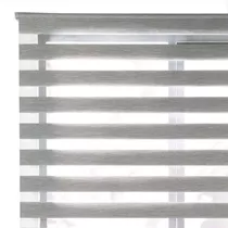 Cortinas Duo Gris Persiana 1.60 X 1.50 Vianney