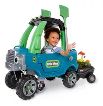 Camión Little Tikes Cozy Truck Con Remolque + Acces El Rey