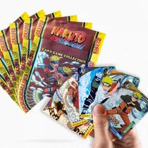 200 Cards Naruto - 50 Pacotes Fechados Para Meninos Brincar