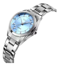 Reloj Elegante Para Dama Skmei 1620 Acero Inoxidable