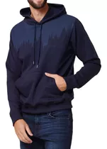 Buzo Hoodie Hombre Capucha Estampado Daniel Hechter