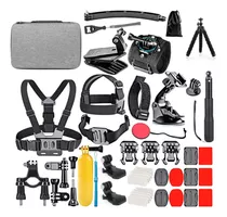 50 En 1 Juego De Accesorios Cámara Para Gopro Extreme Sport