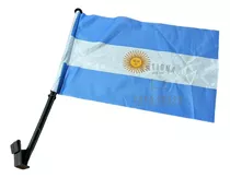 Carflag Bandera Para Auto Argentina Con Soporte Para Ventana