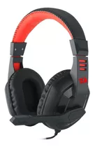 Audífonos Gamer Redragon Ares H120 Negro Y Rojo