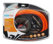 Kit Cables Para Amplificar Subwoofer 4ga Auto Gran Calidad