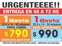 Facturas Boletas Urgente En El Dia Imprenta Autorizada