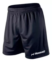 Pantalón Corto Short De Fútbol Nassau - Color Negro