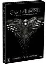 Dvd - Game Of Thrones: A Quarta Temporada Completa(5 Discos)