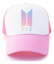 Gorra Rosa Trucker - Bts - K-pop - Unisex - Moda Musica