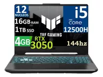 Asus Tuf A15 144hz Amd Ryzen 5, Ram 16gb 1tb Ssd Rtx3050 4gb