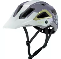 Capacete Proteção Ciclismo Bike Asw Iron Unissex Cor Cinza Tamanho P/m