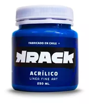 Pote De Pintura Acrilica Krack 250ml Colores