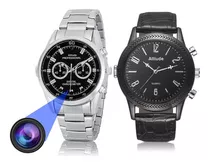 Reloj Espia Con Camara Vision Nocturna 1080p De 32gb Foto Y Video Con Audio De Gogo Electronics Color Metal Cromado