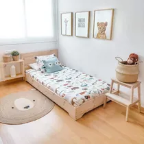 Cama Montessori 1.5 Plazas