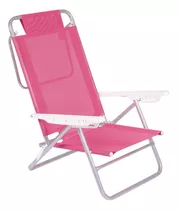 Silla Playa Reposera Aluminio Mor Summer - Color Rosa