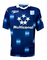Camiseta Racing Club Suplente Topper Multicanal 1996-1997 