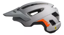 Casco De Ciclismo Bell Nomad Mips Gris-naranja M/l