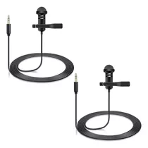 Micrófonos Lavalier Pack X 2 - Compatible C/rode Wireless Go