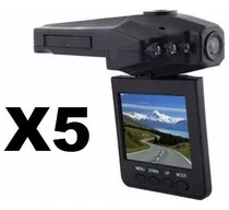 Pack X5 Camara Seguridad Dash Auto Hd Dvr Lcd