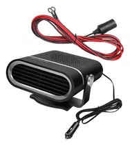 Ventilador Del Calentador Del Automóvil /antivaho Negro 12v