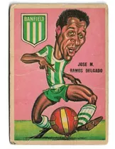 Figurita Banfield Tarjeton Futbol Sport 1967 N° 104 Delgado