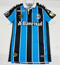 Camisa Jogo Grêmio 2019 Tricolor M. Henrique 7 Autografada
