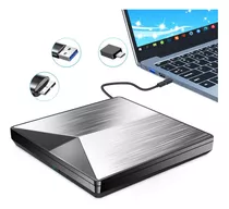 Grabadora Dvd, Lector De Cd Externo Usb 3.0+ Type C Quemador