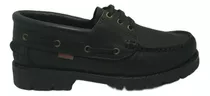 Zapato Náutico Colegial Marcel 400t Base Leñador Cuero