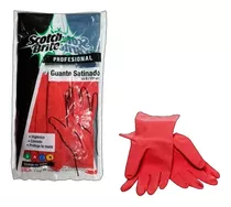 Guante Satinado Scotch Brite® Multiusos, Grande, Rojo