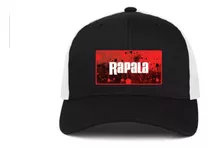 Gorro Rapala Negro Rojo Splash