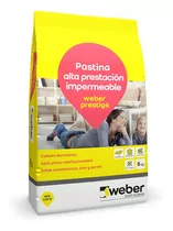 Weber Pastina Prestige X 5kg Color Nieve Antihongo