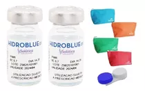 Lente De Contato Anual Hidroblue Incolor C/ Grau (1 Par)