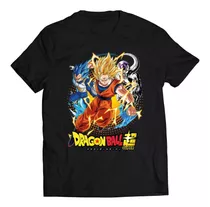 Polera Anime - Dragon Ball Goku Vegeta Freezer