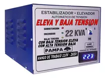 Elevador Estabilizador Tensión Automático 22kva Eleva Y Baja Color Azul/blanco