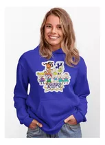 Poleron Unisex Rugrats Pandilla Retro Algodon Estampado