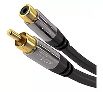 Rca/phono Extension Lead Cable  6ft Short  Audio/...