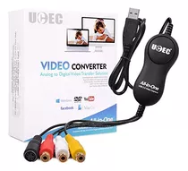 Tarjeta Capturadora De Video Usb 2.0 Ucec, Vhs Vcr Tv A Dvd