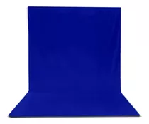 Tecido Chroma Key Fundo Infinito Azul Royal 1,90 X 4,00 Mts