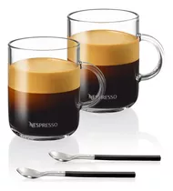 Nespresso Set De 2 Mugs Vertuo Con Cucharas